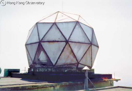 Plessey 43S radar - The Observatory's second weather radar