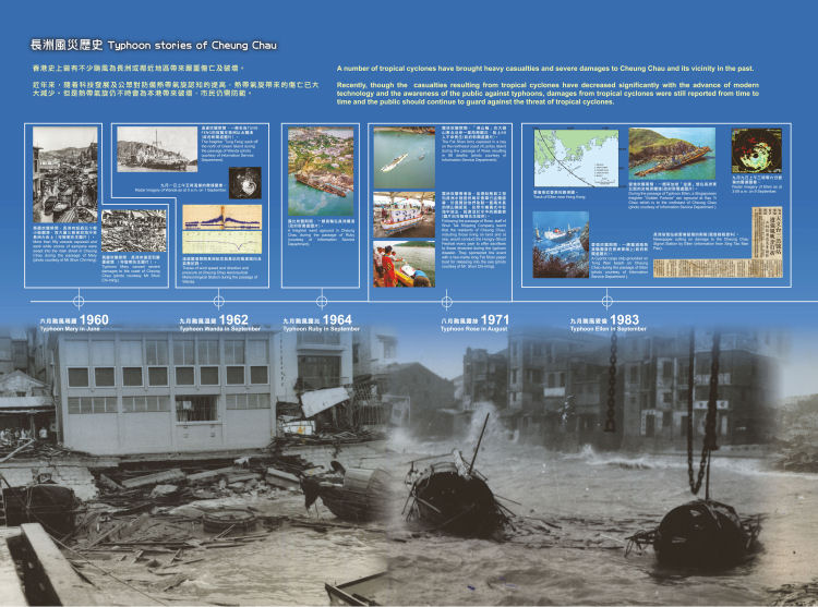  展板3: 長洲風災歷史