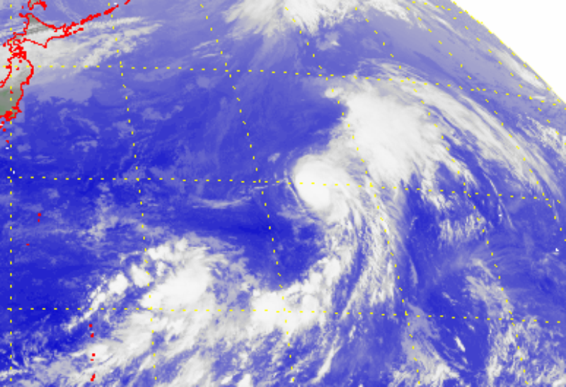 強烈熱帶風暴南川(2119)的衛星圖片