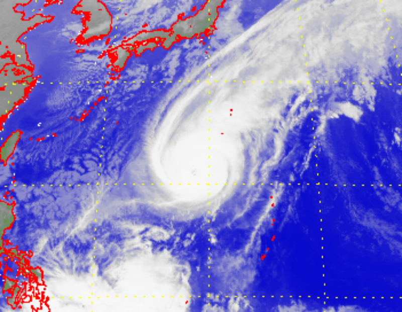 超強颱風妮亞圖(2121)的衛星圖片