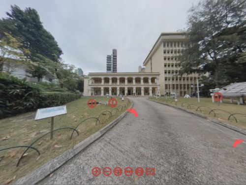 360度虛擬導覽香港天文台的氣象觀測坪。