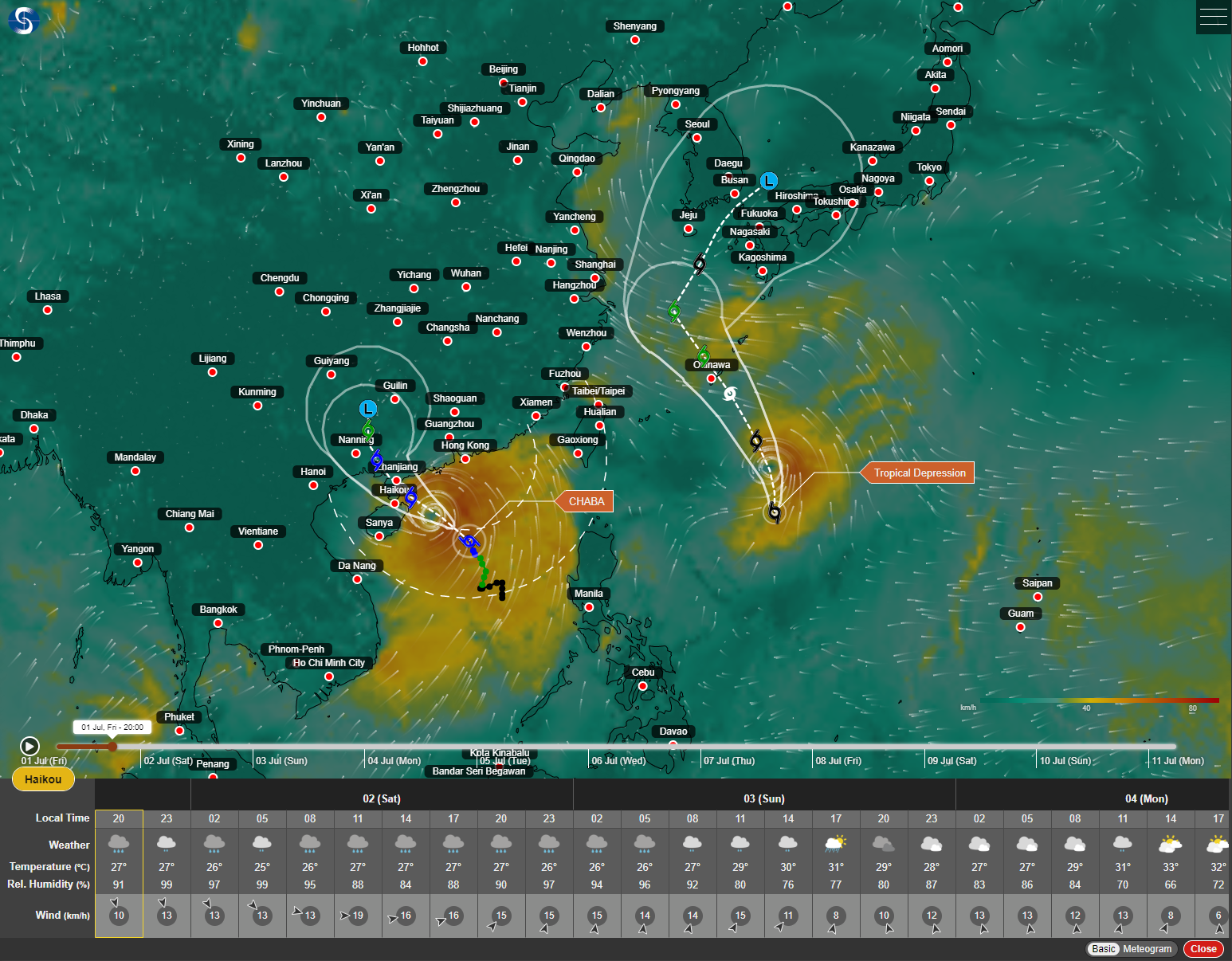 “Earth Weather” webpages"