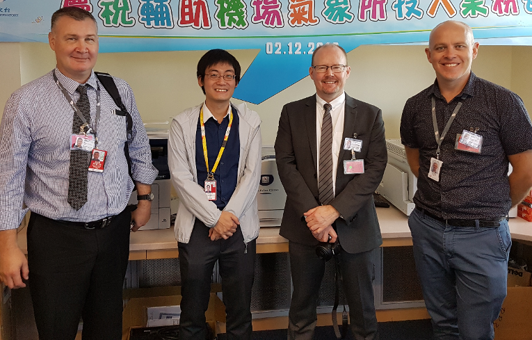 [Education and Training]Delegates from Virgin Australia visiting the Airport Meteorological Office