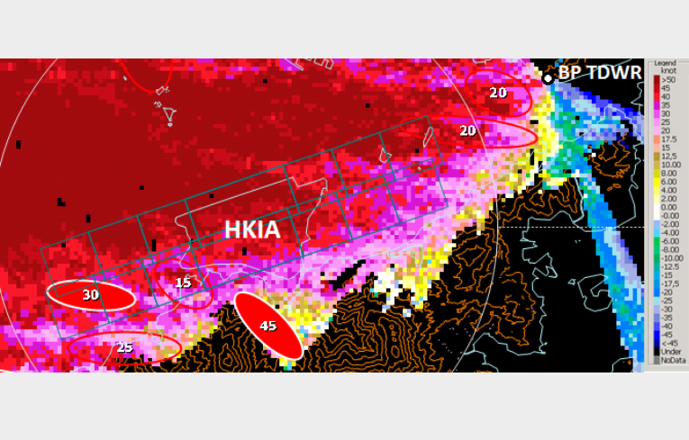 [Pilot's Corner]Stormy weather at the Hong Kong International Airport during the passage of Tropical Cyclone Pakhar