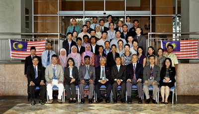 Group photo of the participants of the Typhoon Committee Roving Seminar 2011.
