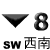 No. 8 Southwest Gale Or Storm Signal