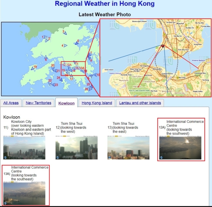 Hong Kong Observatory launches real-time weather photos at ...