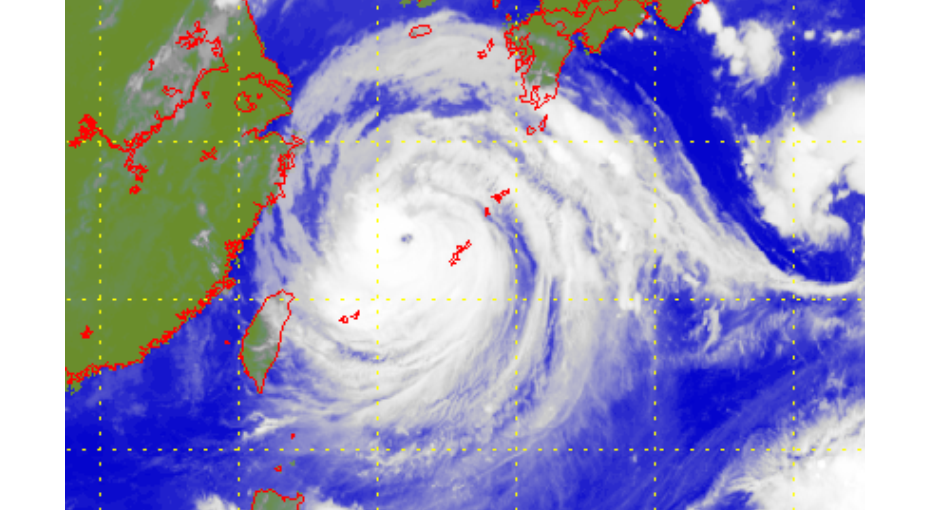 Satellite picture of Super Typhoon Maysak (2009)