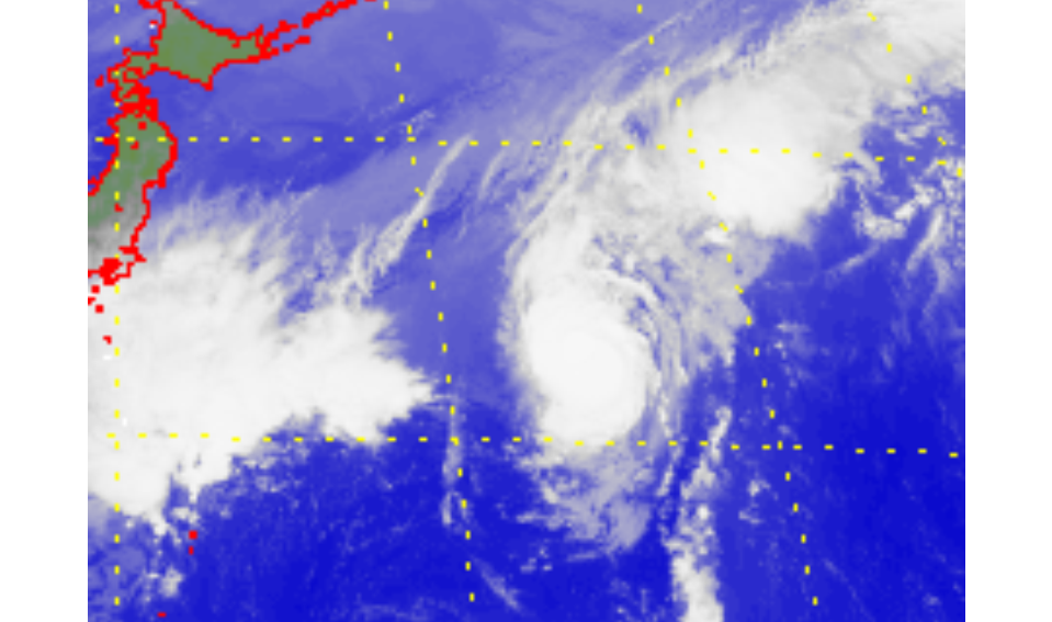 Satellite picture of Severe Tropical Storm Kujira (2013)