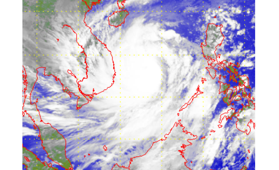 Satellite picture of Severe Typhoon Molave (2018)