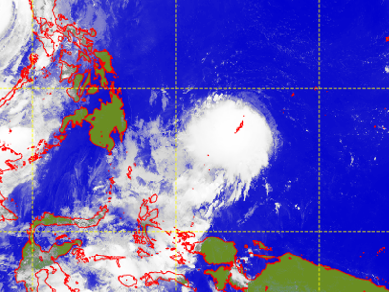Satellite picture of Tropical Storm Banyan (2223)