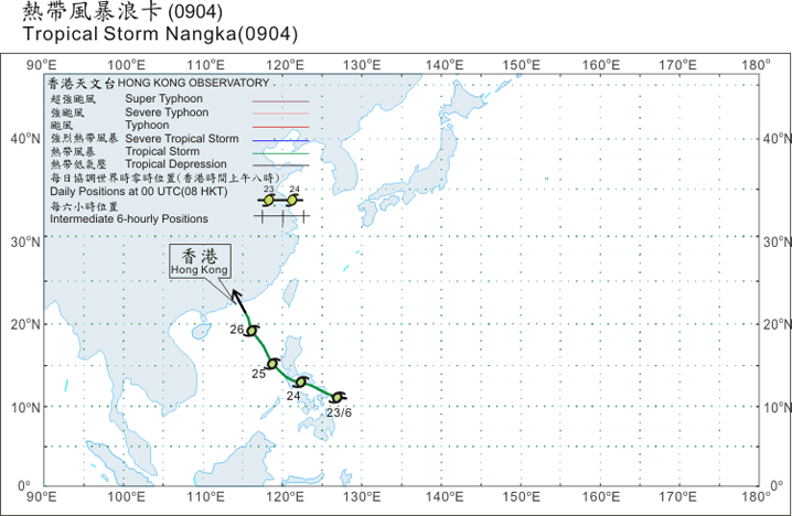 Tropical Storm Nangka