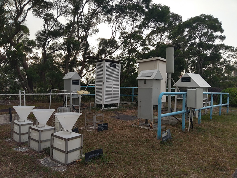 Instruments at radiation monitoring station