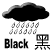 Black Rainstorm Warning Signal