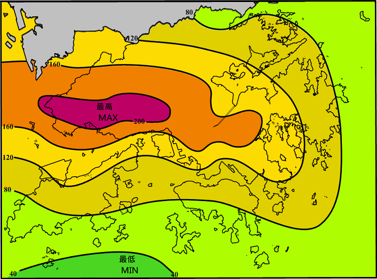 Daily Rainfall Map for 30 March 2014