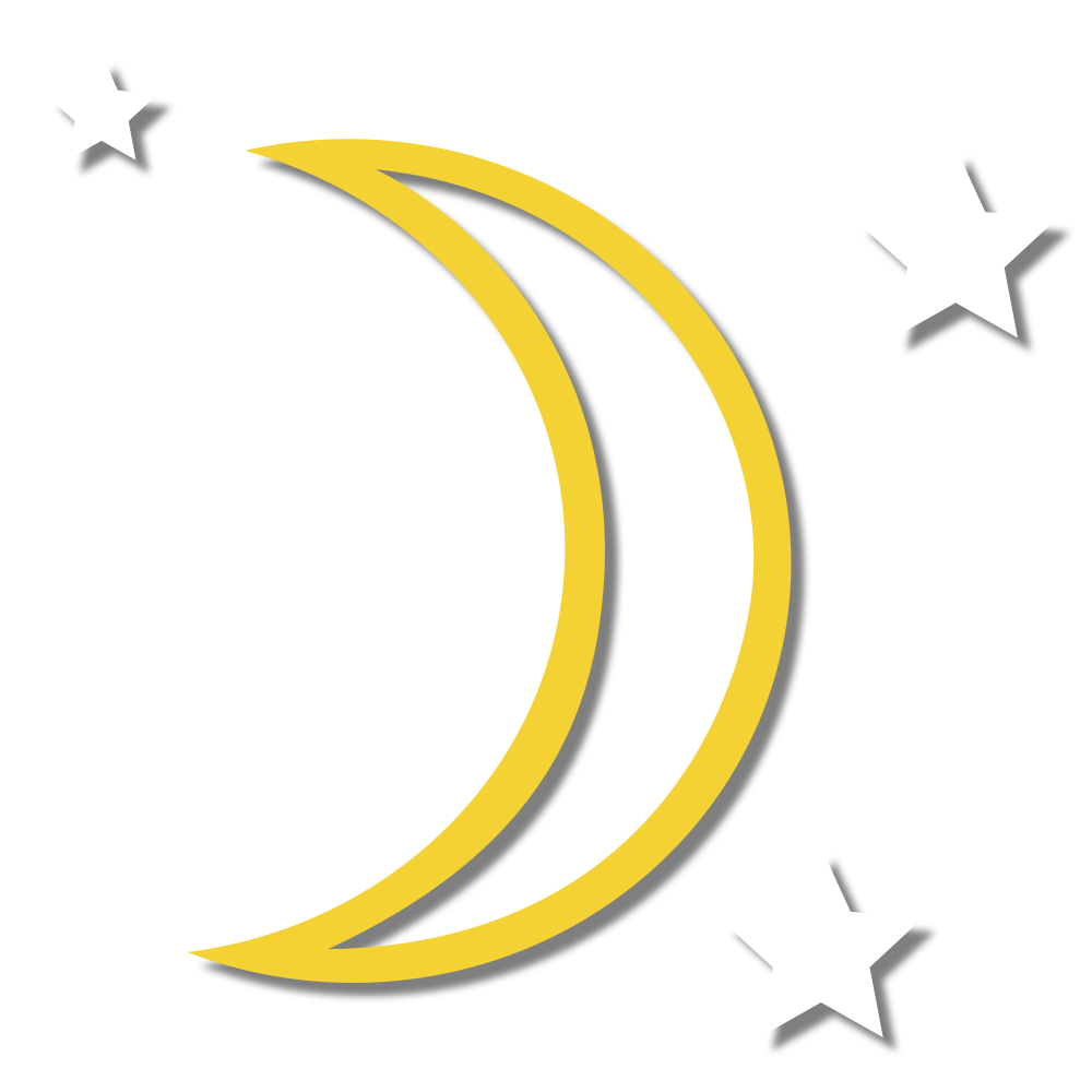 Fine ( use only in night-time on 2nd to 6th of the Lunar Month )