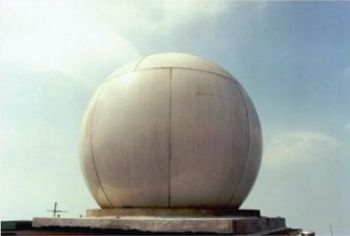 天文台於大老山安裝的第一台多普勒天氣雷達