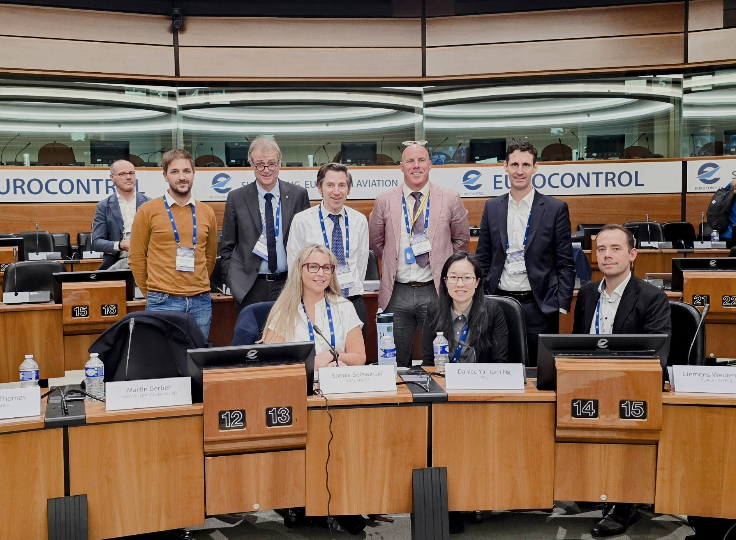 Observatory colleague conducted technical exchanges on aviation meteorology in Europe