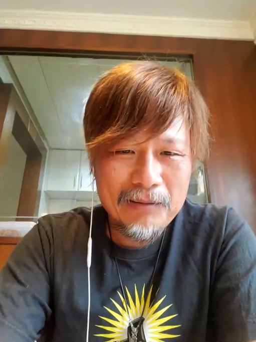 Mr Adrian Kwan Shun-fai, Director of Little Big Master, shared his experience and skills of movie shooting with Observatory staff (September 9)