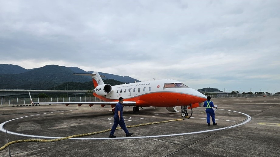 香港空域內首次雙飛機熱帶氣旋聯合觀測