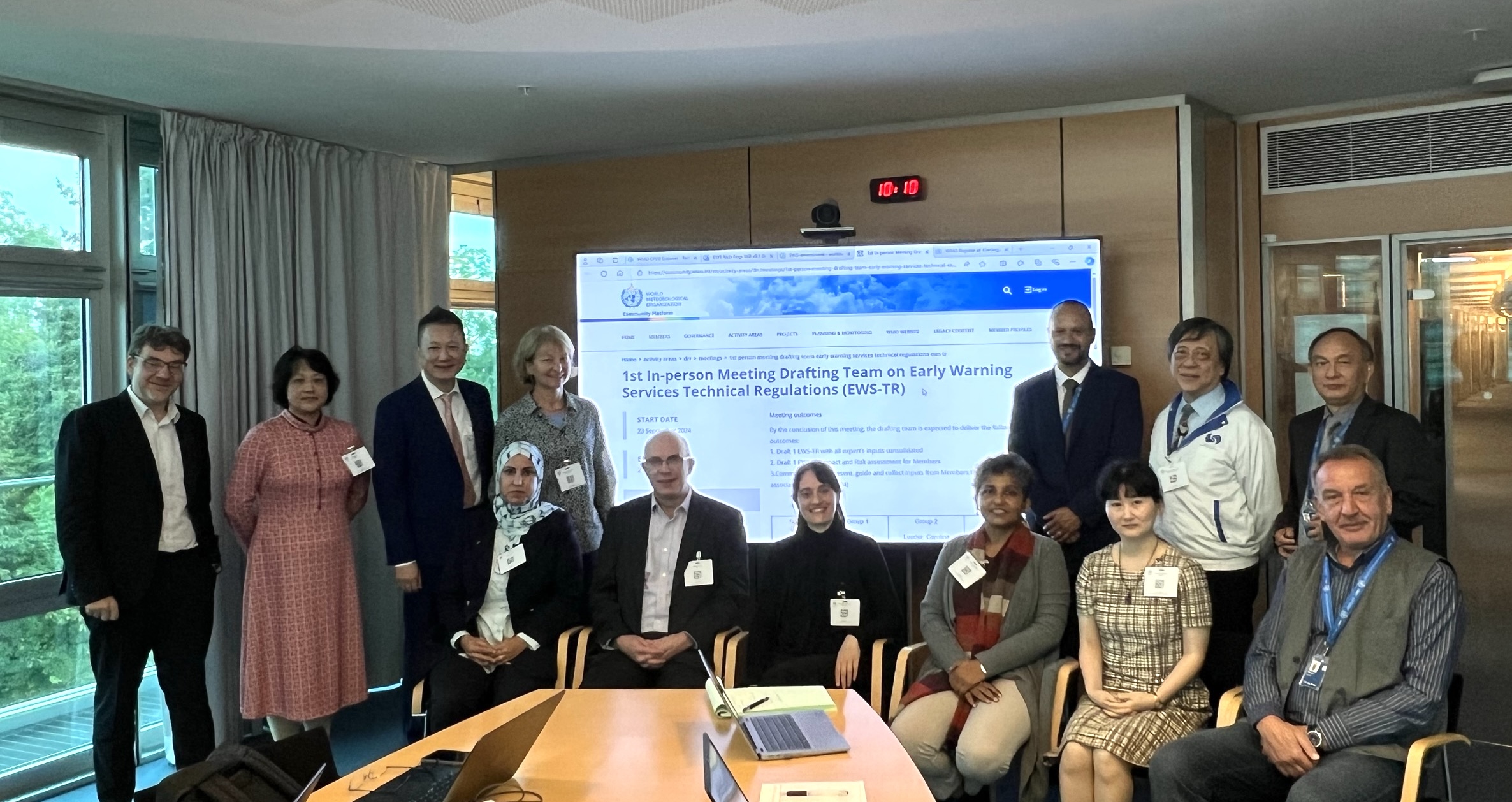 The Observatory supports UN’s “Early Warnings for All” Initiative and New International Technical Regulations