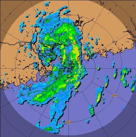 雷達回波圖像