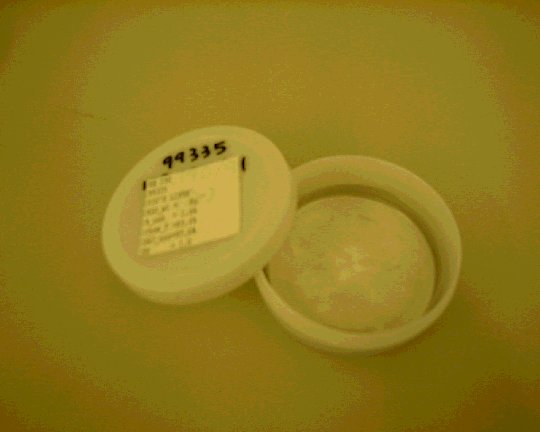 低本底阿爾法 - 貝他粒子計數系統樣本