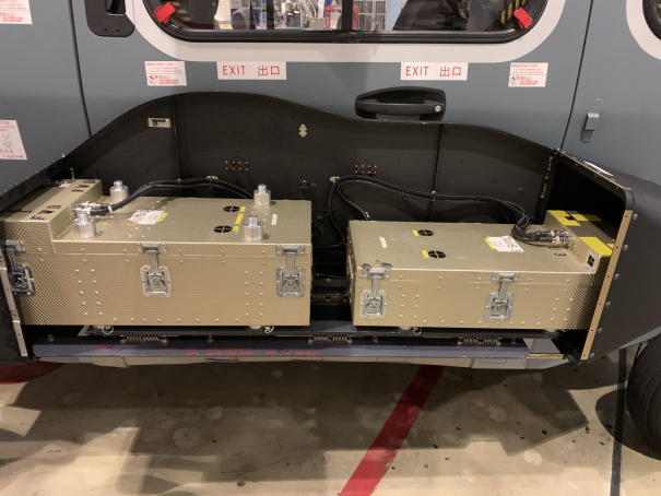 Sodium Iodide (NaI) detectors of the ARMS