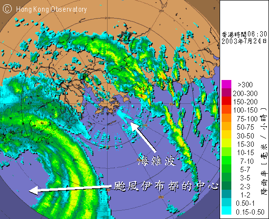 海杂波	2003年7月24日